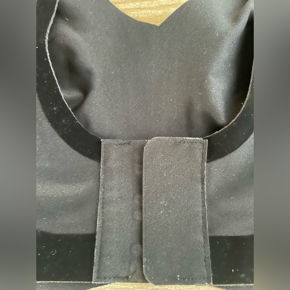 HONEYLOVE BLACK FULL COVERAGE SILHOUETTE WIRELESS BRA VAMP SIZE L - Picture 4 of 9